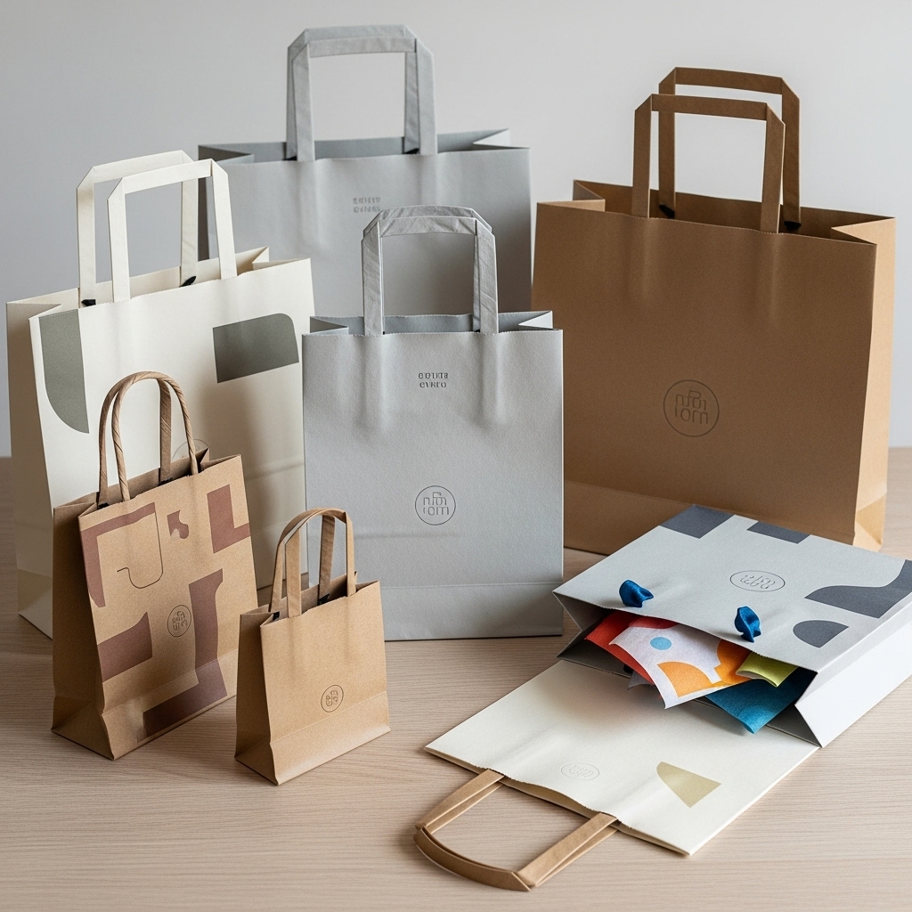 طباعة أكياس ورقية مخصصة
