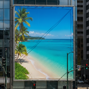 طباعة بنر إعلاني خارجي