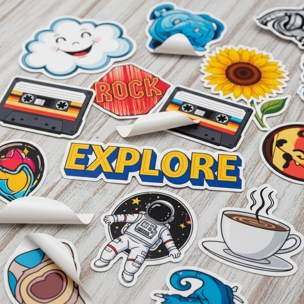 طباعة ستكرات احترافية