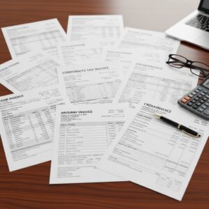 طباعة فواتير ضريبية للشركات