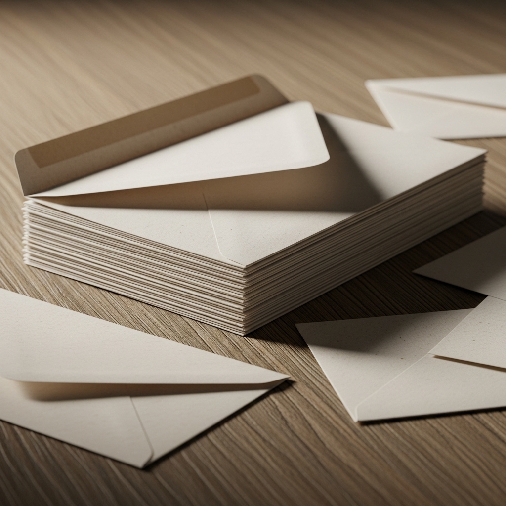 مقاسات الأظرف الورقية للطباعة