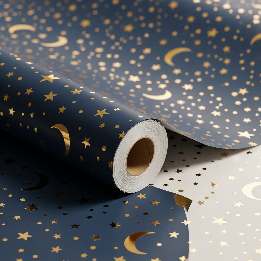 ورق تغليف بشعار العلامة