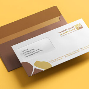 طباعة ظرف مراسلة