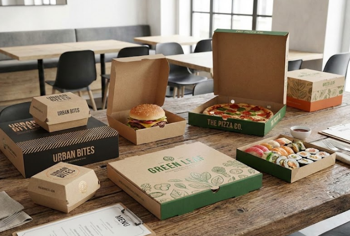 تصميم و طباعة بوكسات للمطاعم في الرياض