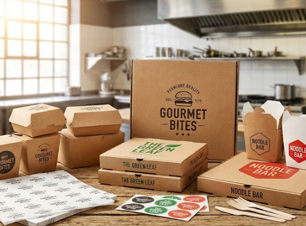 تصميم و طباعة بوكسات للمطاعم في جدة