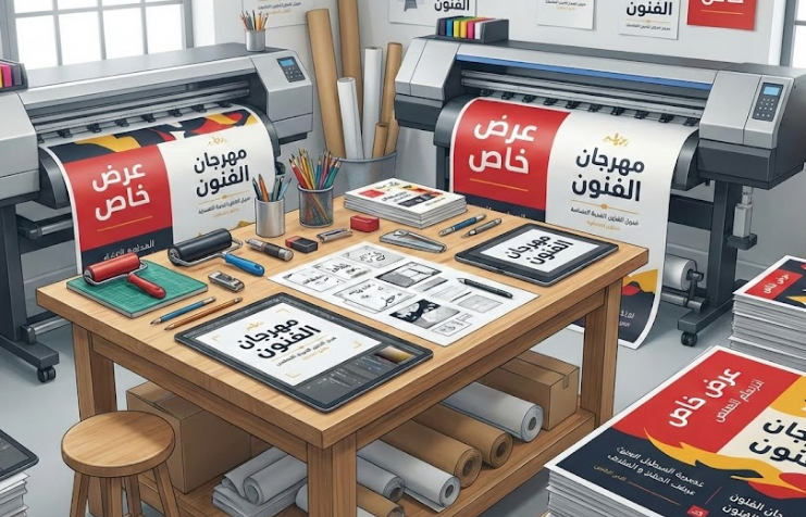 تصميم وطباعة بوسترات في الرياض