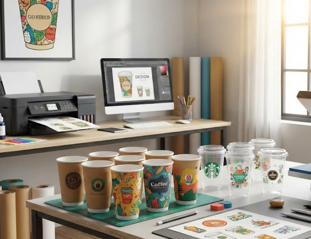 تصميم وطباعة على الاكواب بجدة