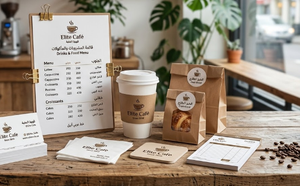 خدمة طباعة للمقاهي في جدة