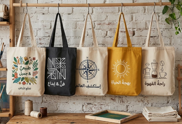 طباعة أكياس قماشية بجدة