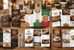 طباعة بروشورات للمقاهي في الرياض