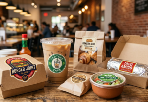 طباعة ستيكرات مطاعم بجدة