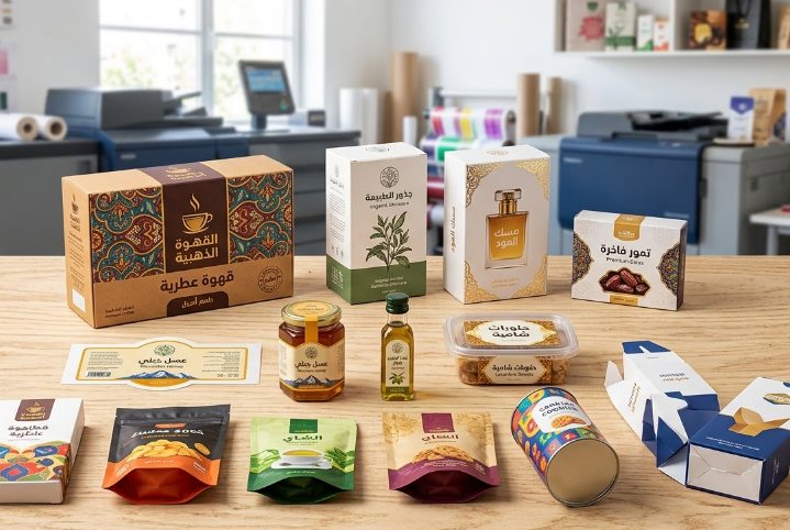 طباعة عبوات تغليف بجدة