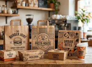 طباعة علب وكياس مطاعم بالرياض
