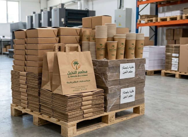 طباعة مستلزمات المطاعم بالجملة بجدة