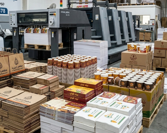 طباعة مستلزمات مطاعم بجدة