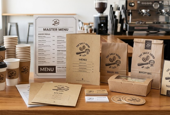 طباعة مستلزمات مقاهي بجدة