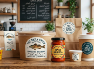 طباعة ملصقات للمطاعم بجدة