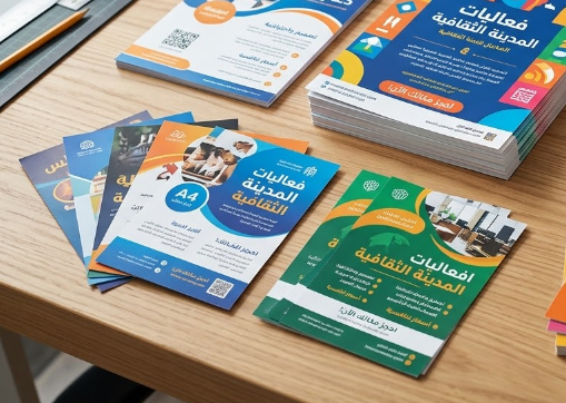 طباعة منشورات دعائية بالرياض