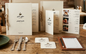 طباعة منيو ومستلزمات في الرياض