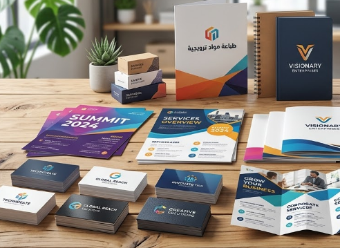 طباعة مواد ترويجية للشركات بالرياض