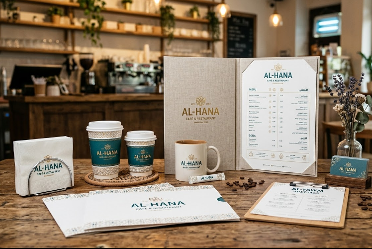 مطبعة للمقاهي والمطاعم في الرياض