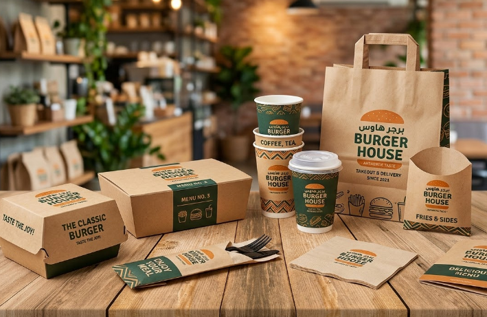 مطبوعات تغليف للمطاعم بجدة